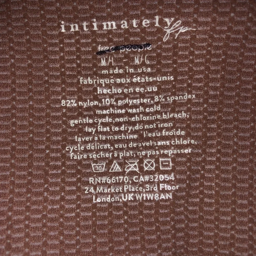 NWOT Clean Slate seamless layering top by Intimately Free People in size M/L